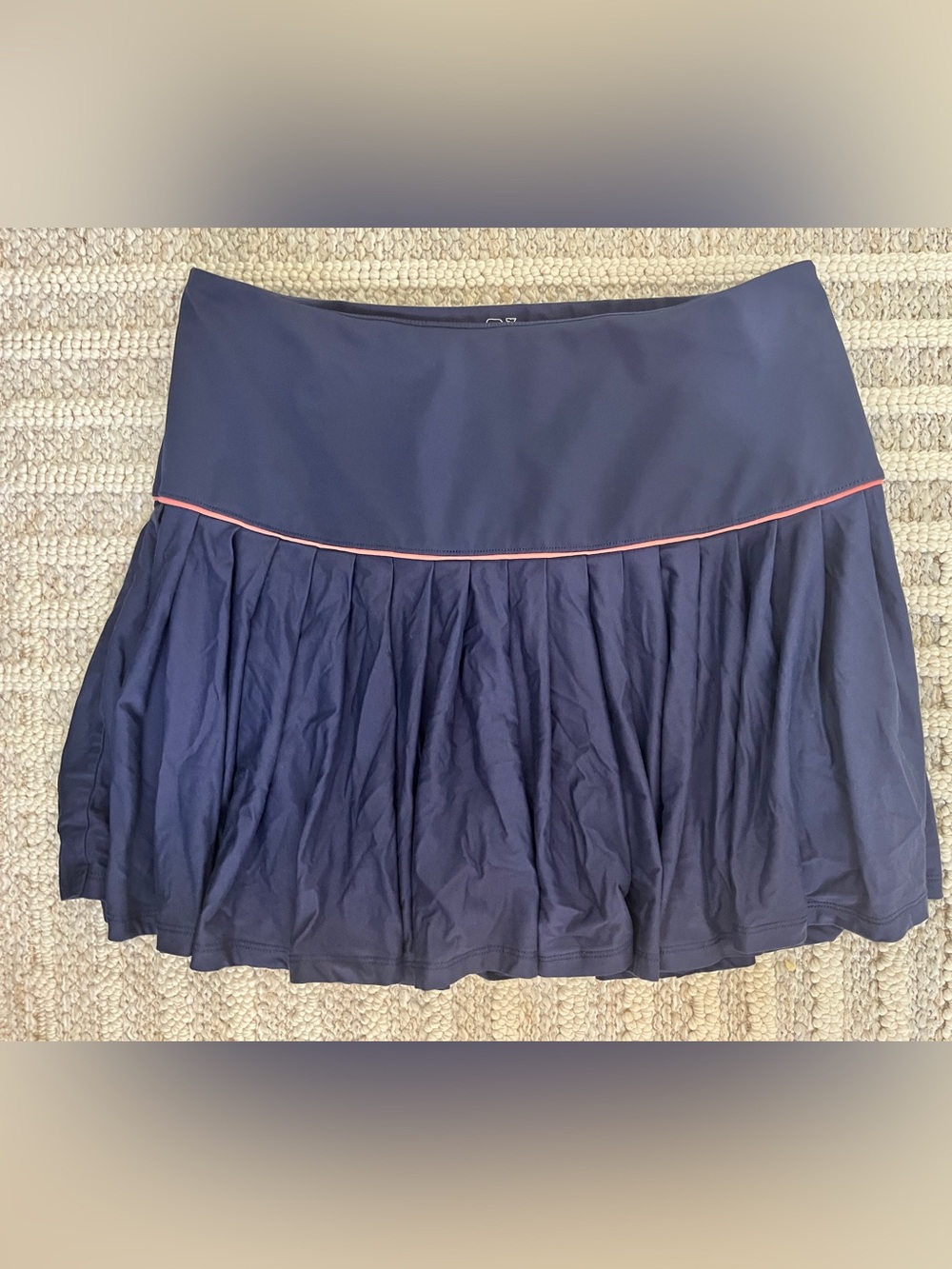 Vineyard Vines Performance pleated Skirt Skort Womens Navy Sz small